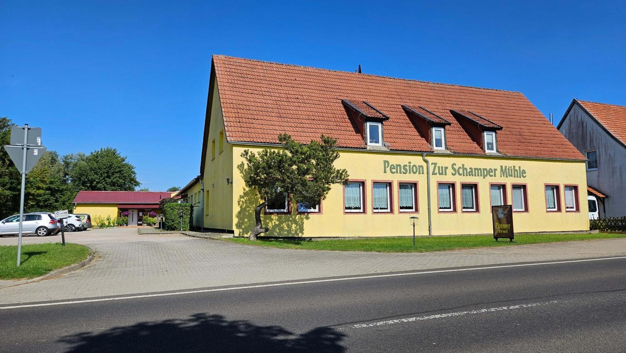 Ferienwohnungen "Zur Schamper Muehle" Gotthun エクステリア 写真